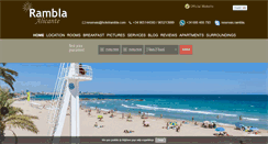 Desktop Screenshot of hotelrambla.es